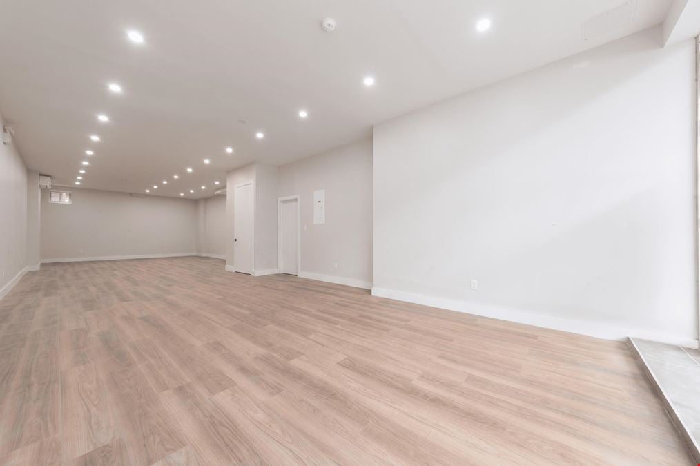 1,100 SF | 1447 Flatbush Avenue | High-Exposure Vanilla Box Retail Space Near Flatbush Junction for Lease