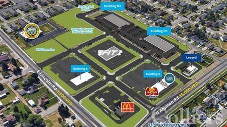 Preview of Retail space for Rent at Intersection of Ammon & Lincoln Road