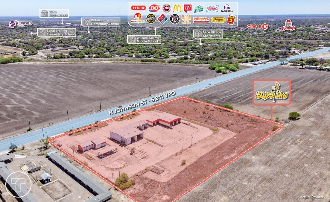 Oil Change/Truck Stop & 7 Acres