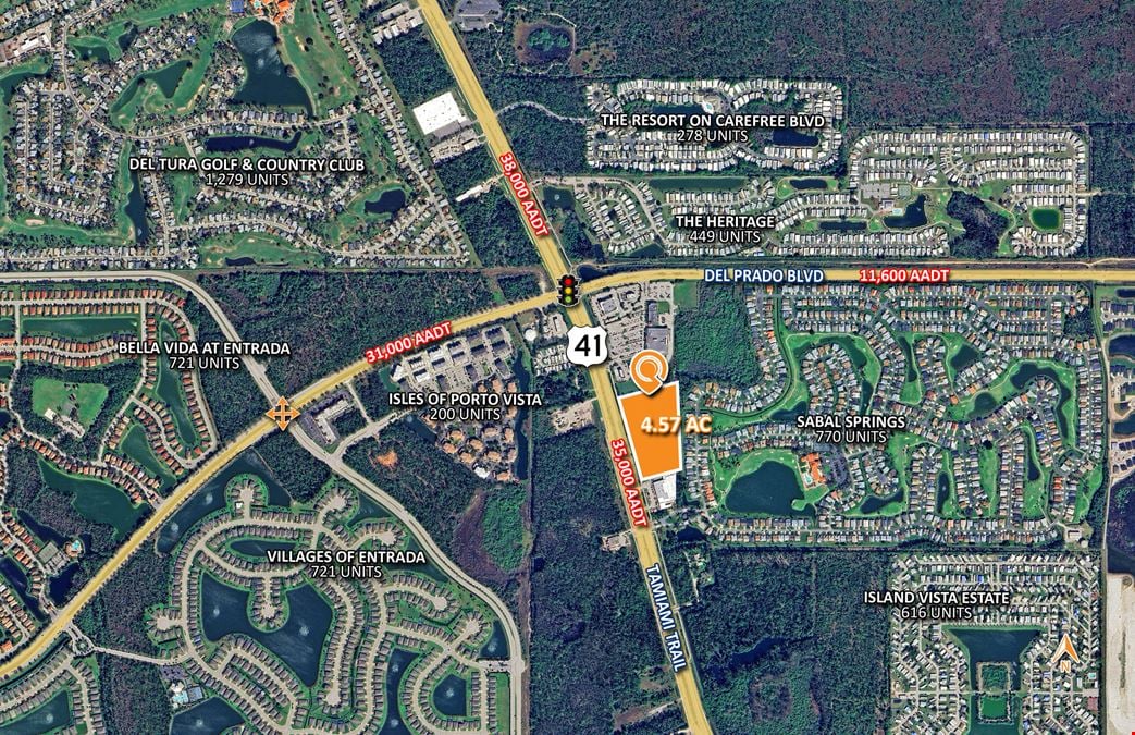 North Fort Myers  US 41 Commercial Land