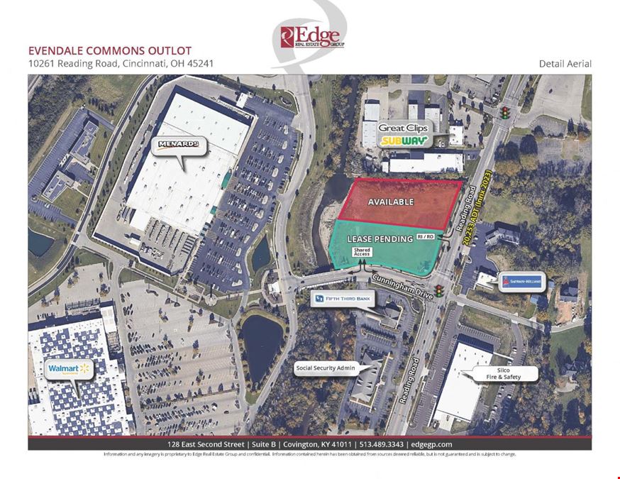 EVENDALE COMMONS OUTLOT