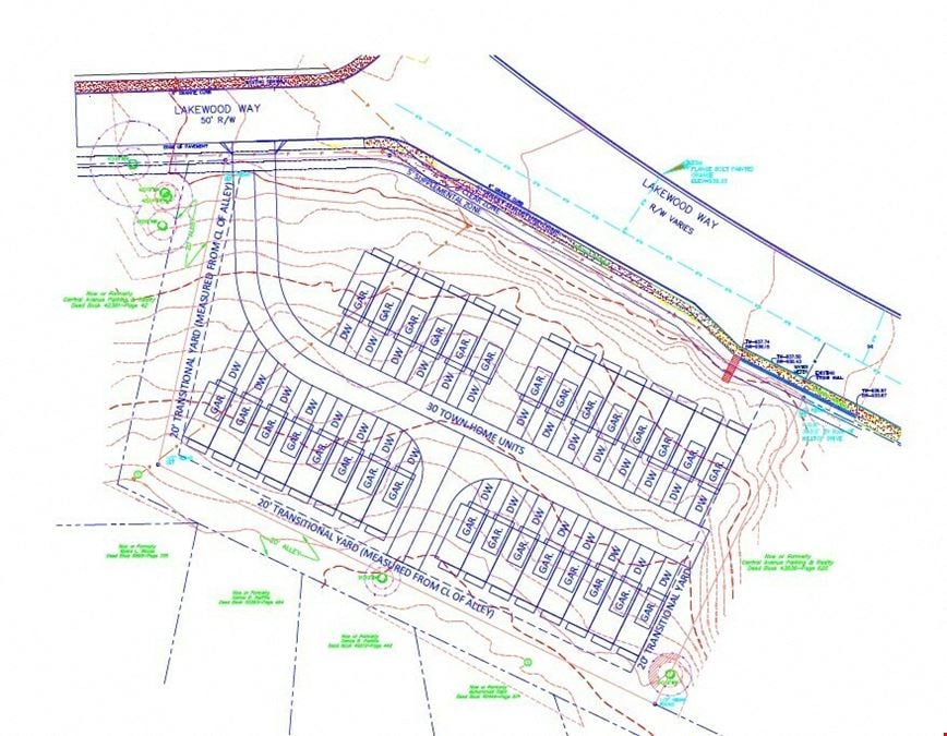Lakewood | 30 Unit Townhome Development Site