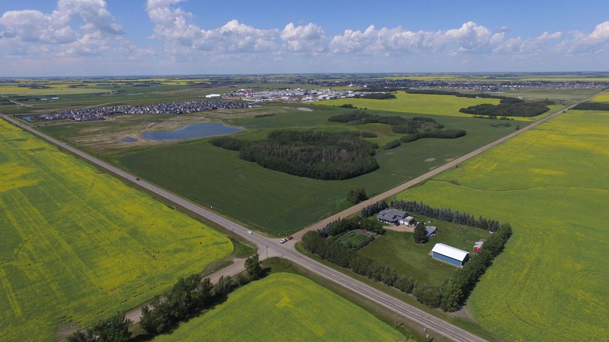 ±180 Acres Prime Residential Development Land in Morinville, AB