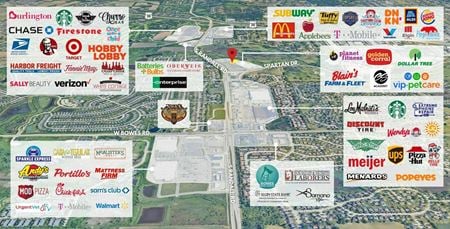 Preview of VacantLand space for Sale at 615 South Randall Road - SPACE AVAILABLE - 1.18 ACRES
