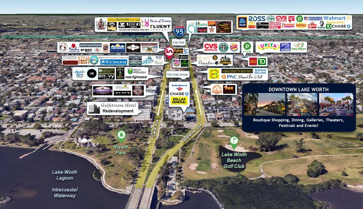 Vacant Beach Town Retail Storefront for Owner/User or Investor