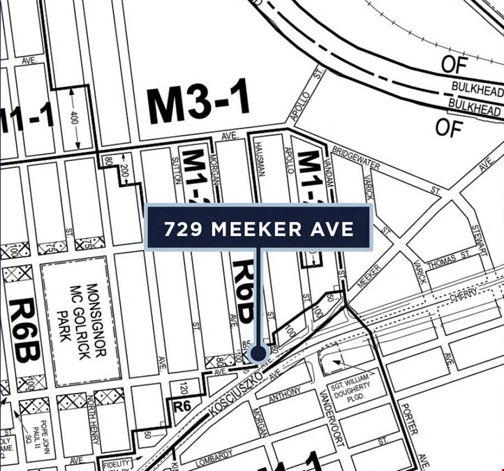 Bankruptcy Sale: 729 Meeker Avenue