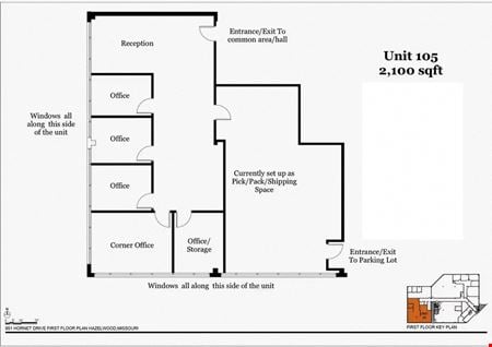 Preview of Office space for Rent at 945-951 Hornet Drive