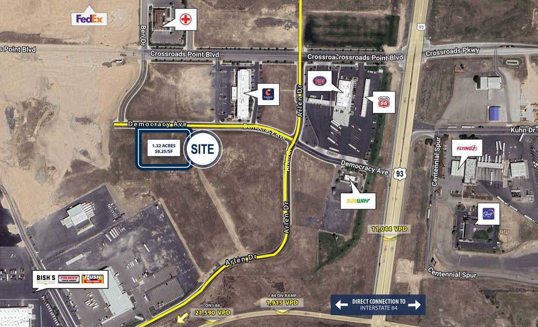 TBD Democracy Ave Land
