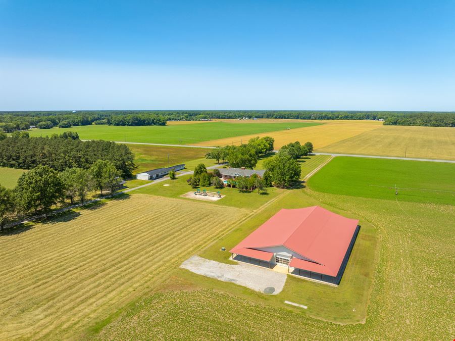 Exceptional 208+ Acre Farm with Two Residences & Premium Outbuildings