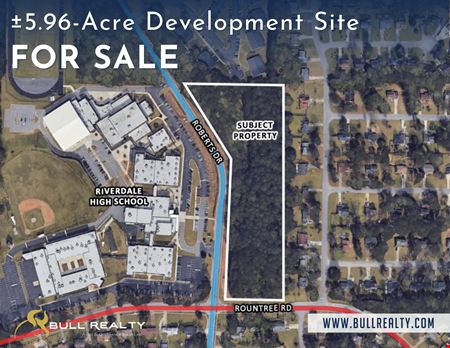 Preview of VacantLand space for Sale at NE Corner of Rountree Rd & Roberts Dr