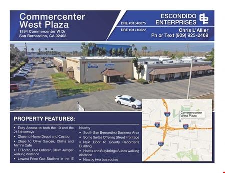 Preview of Industrial space for Rent at 1894 Commercenter West