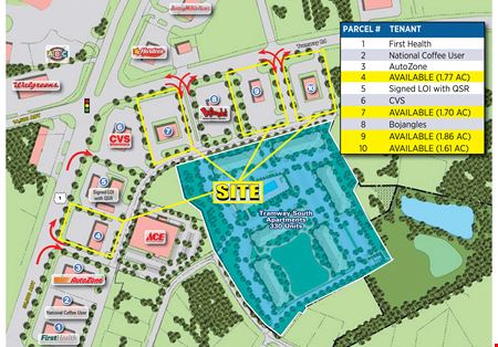 Preview of commercial space at Tramway Rd & Hwy 1