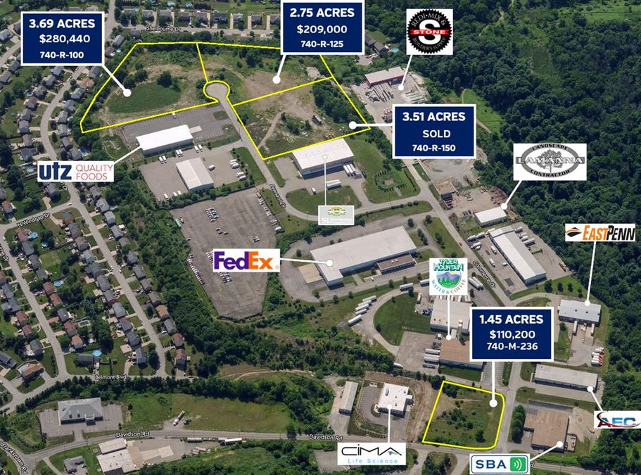 11.4 AC in Monroe Commerce Park
