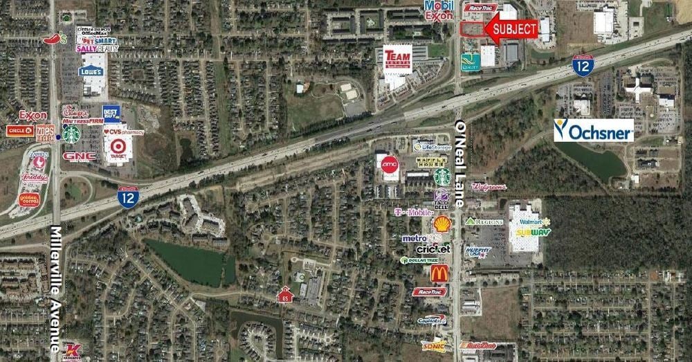 ±22,500 - 50,000 SF, High Traffic Outparcel on O'Neal and 1-12