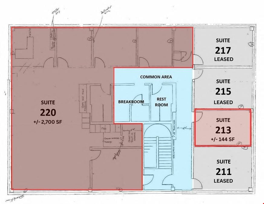 Office Suites Available