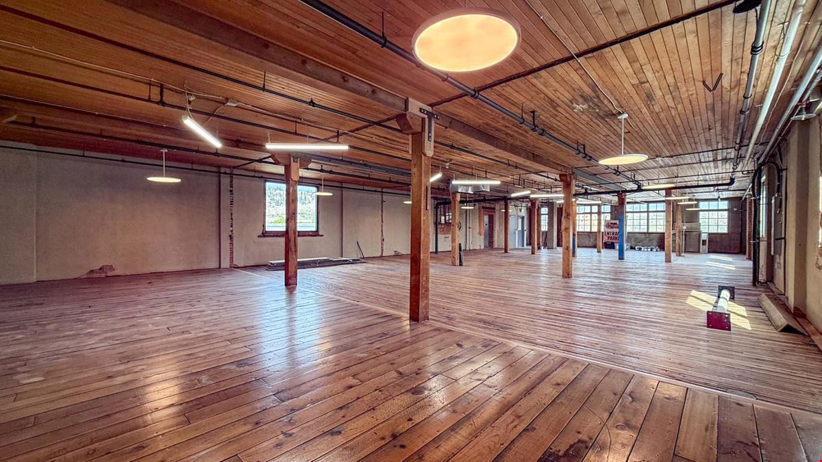 High profile commercial space available in the Old Cannery Building.
