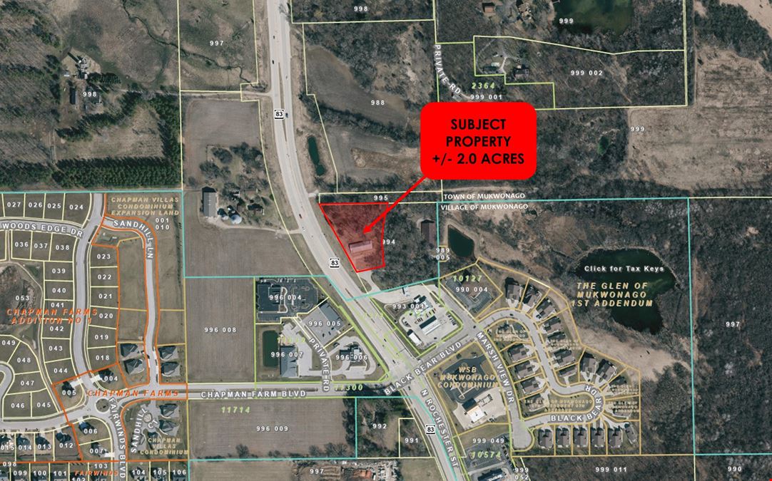 +/- 2.0 Acres on Hwy 83