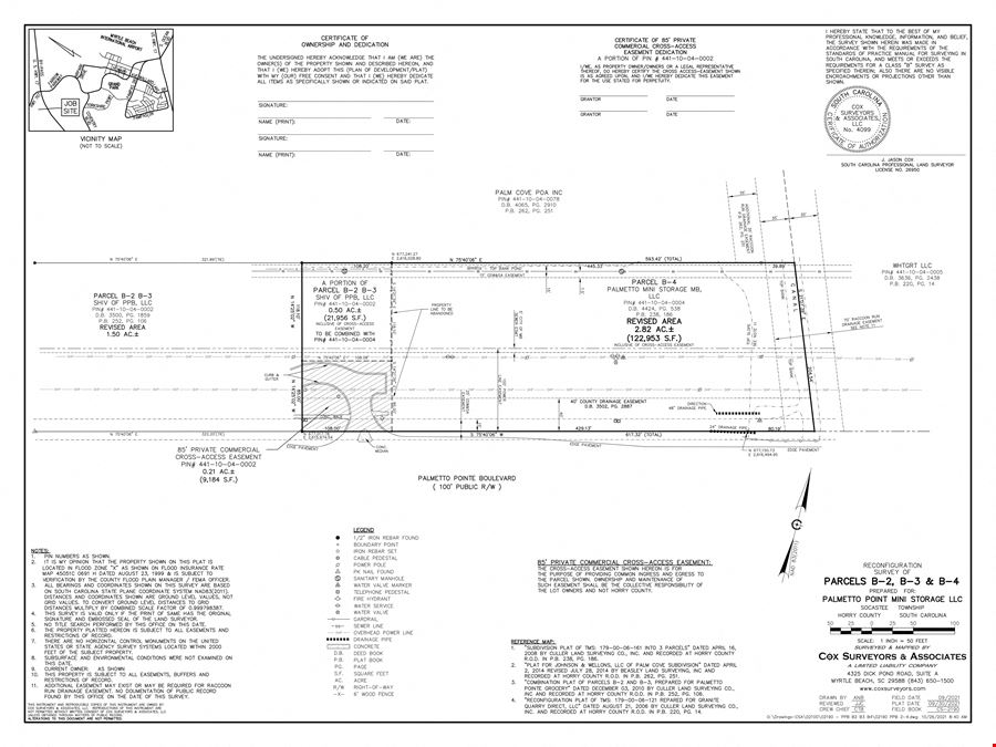 2.82 Acres Palmetto Pointe Blvd.