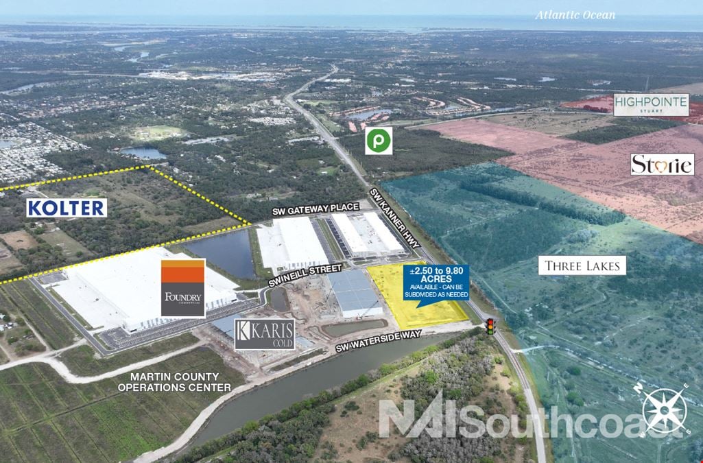 Up to ±9.80 Acres - Retail/Commercial Site