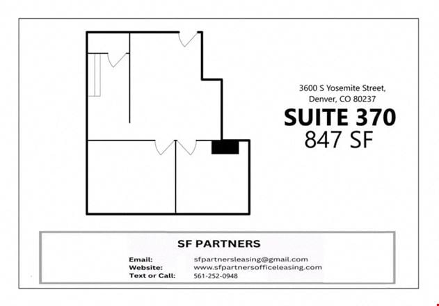 Preview of Office space for Rent at 3600 Yosemite St