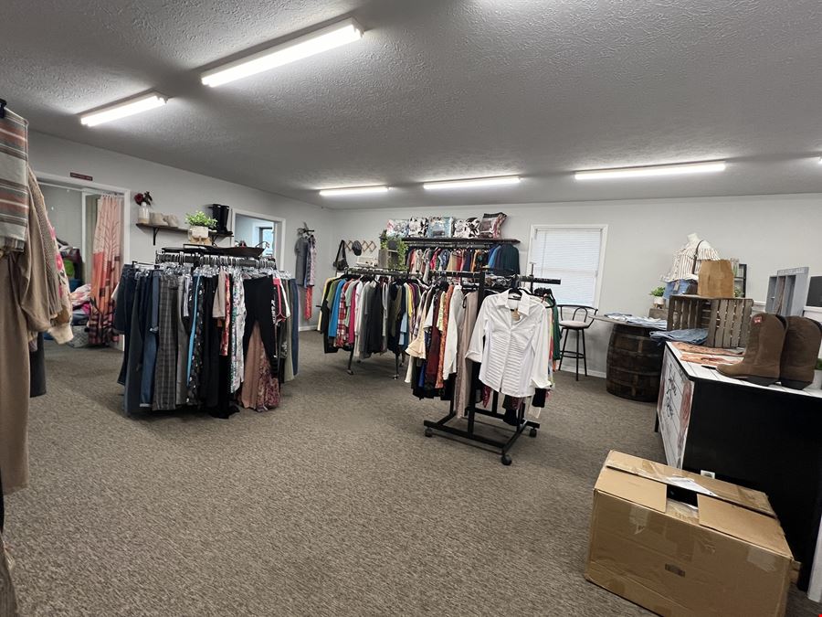 Large, updated retail building that can easily accommodate multiple tenants