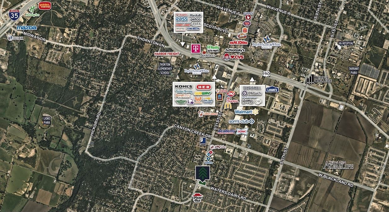 4863 S. 31st St., Temple, TX (2.16 acres)
