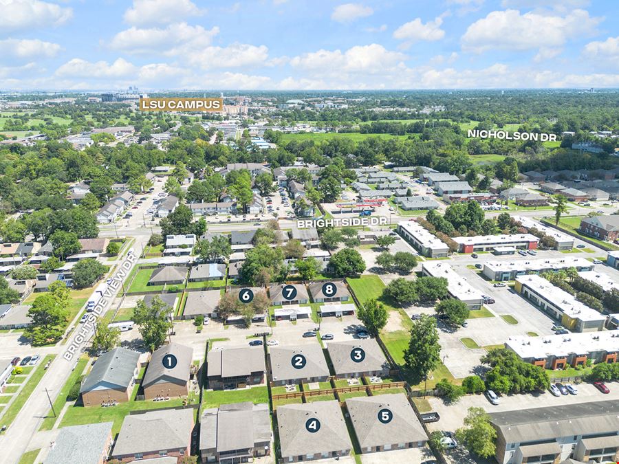 Brightside View Portfolio: 100% Occupied Student Rental Investment near LSU