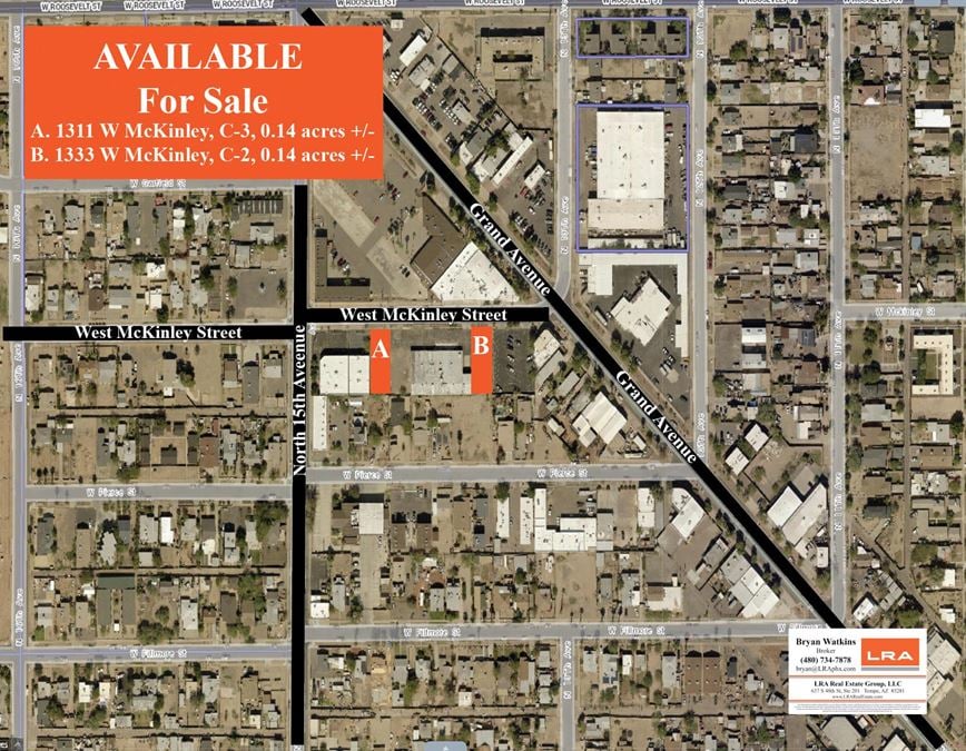 1333 W McKinley, C-2 Commercial Lot