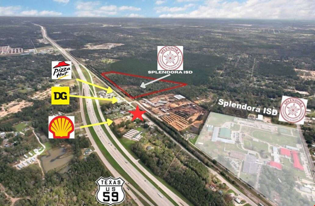 Splendora, TX - Old HWY 59 N -Retail/Warehouse For Sale