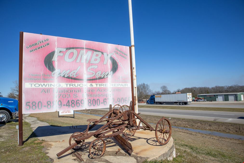 Atoka OK Truck Repair Facility for Sale | Prime Hwy 69/75 Location