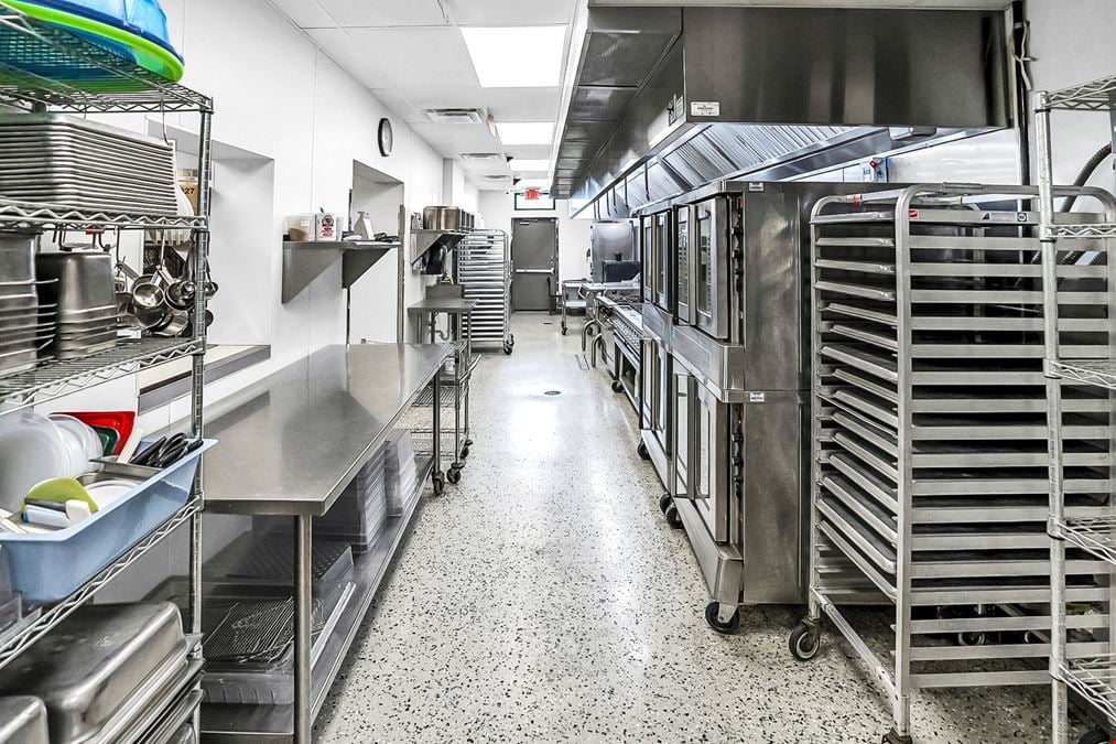 4,300sf Restaurant/ Catering Facility