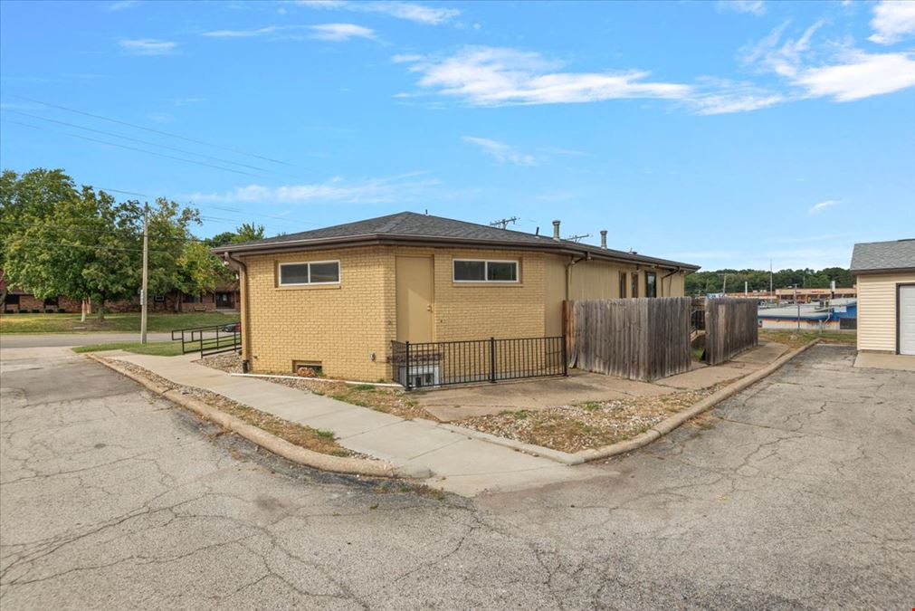 Freestanding Office Building with Detached Garage For Sale