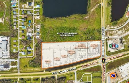 Preview of commercial space at NWC Pine Island Rd & Chiquita Blvd