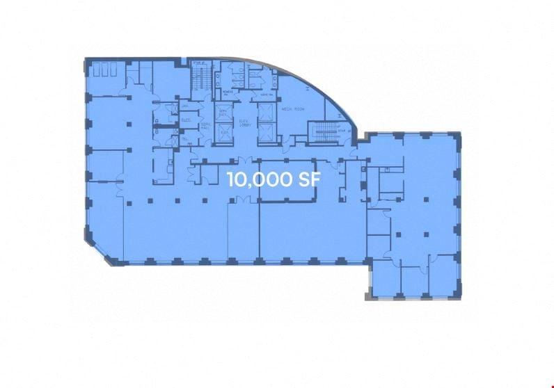 10,000 SF | 15 Exchange Place | Move-In Ready Office for Sublease in Jersey City