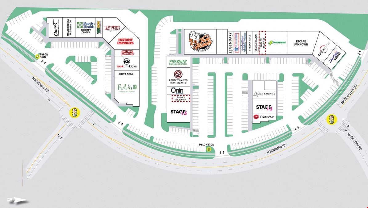 Bowman Curve Shopping Center