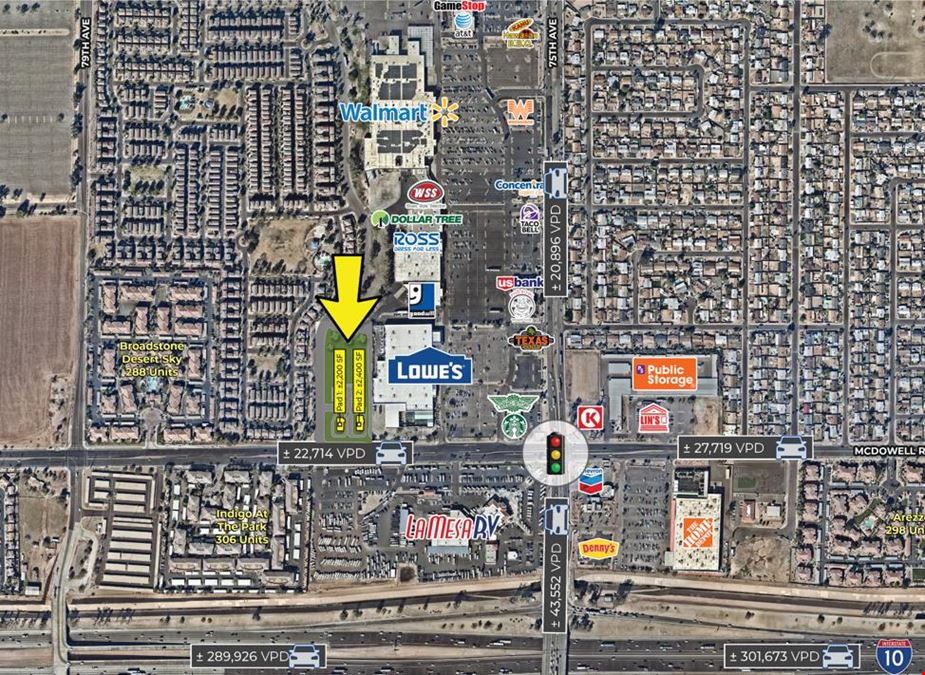 75th Ave & McDowell Rd (NWC)