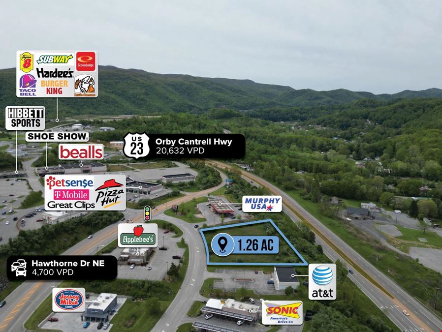$1 Auction – 1.26 AC Walmart Outparcel