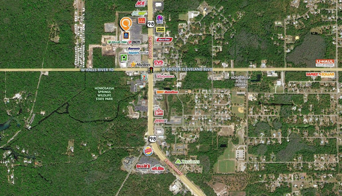 Aldi Sublease Homosassa