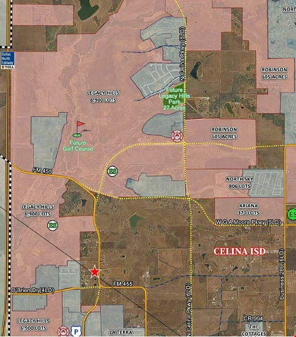 Celina Pad Sites on Legacy