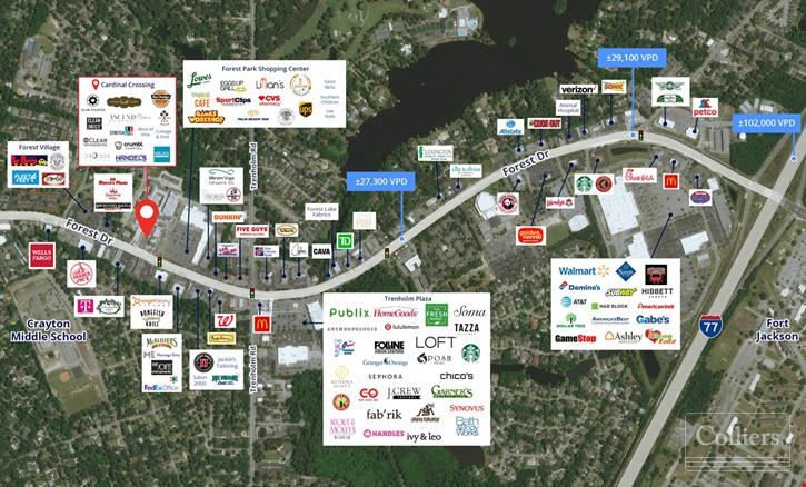 Retail Space Available at Cardinal Crossing | Forest Acres