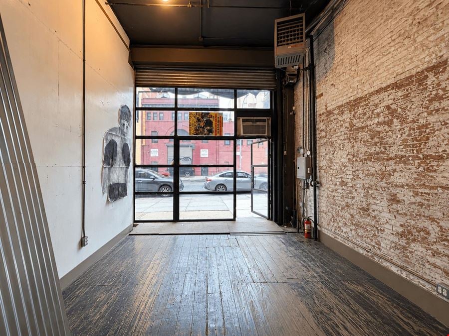 900 SF | 64 Washington Avenue | Clinton Hill Ground-Floor Retail/Office Space With 16 FT Ceilings for Lease