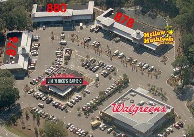 Preview of Retail space for Rent at 876, 878 and 880 Fording Island Road