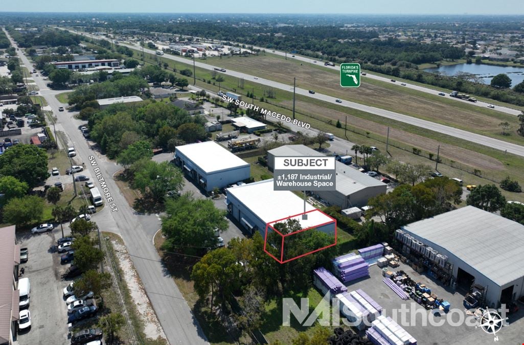 ±1,187 Industrial/Warehouse Space