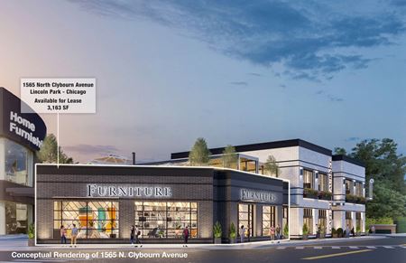 Preview of Retail space for Rent at NEC Halsted Street and Clybourn Avenue