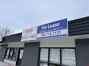 Downtown Fort Sask. Retail Space