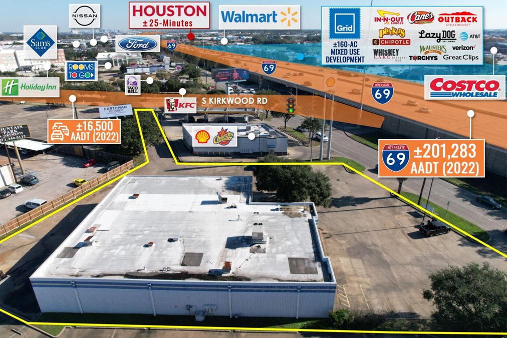 REIT Sale | 10K SF Former NTB | 201K VPD | Houston MSA