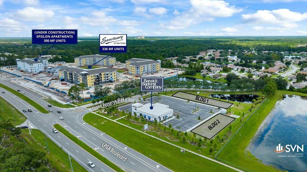 Grand Preserve | LPGA Blvd Office/Retail Pads For Sale