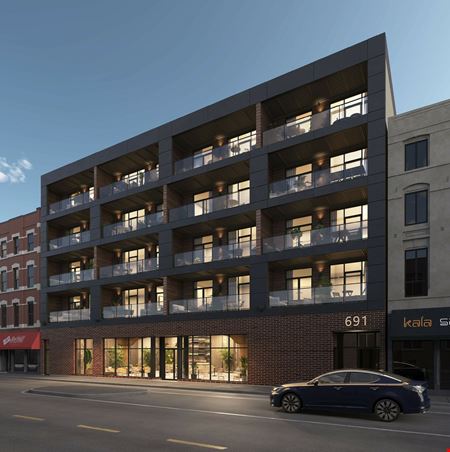 Preview of Retail space for Rent at 691 N Milwaukee Ave
