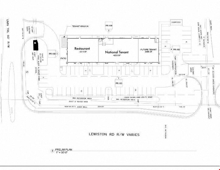 Brand New Strip Center | 2,096 SF End Cap Available