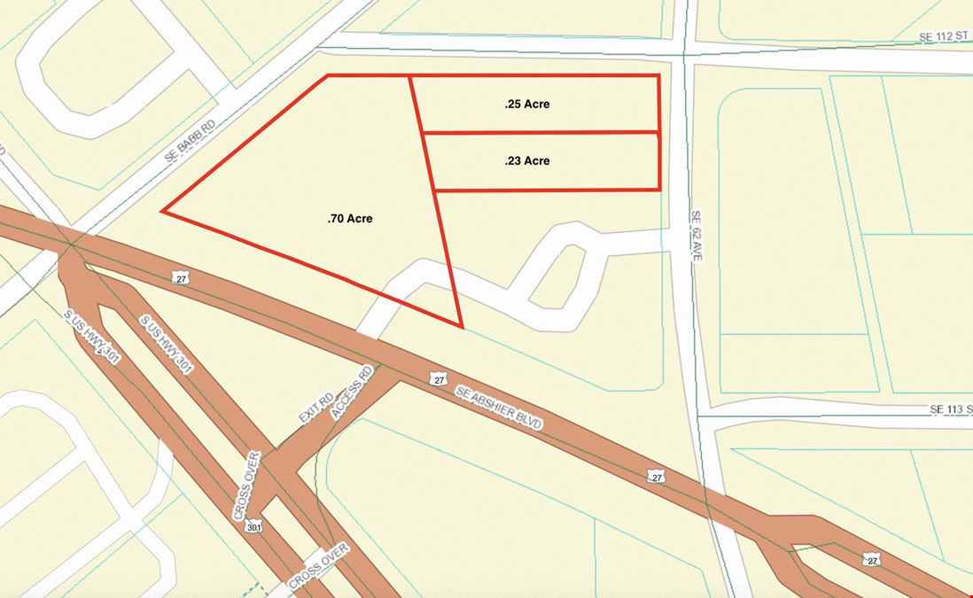 Prime B4-Zoned Outparcel at Belleview's Busiest Corner